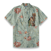Tropical Mint Paradise – Vintage Hawaiian Elegance